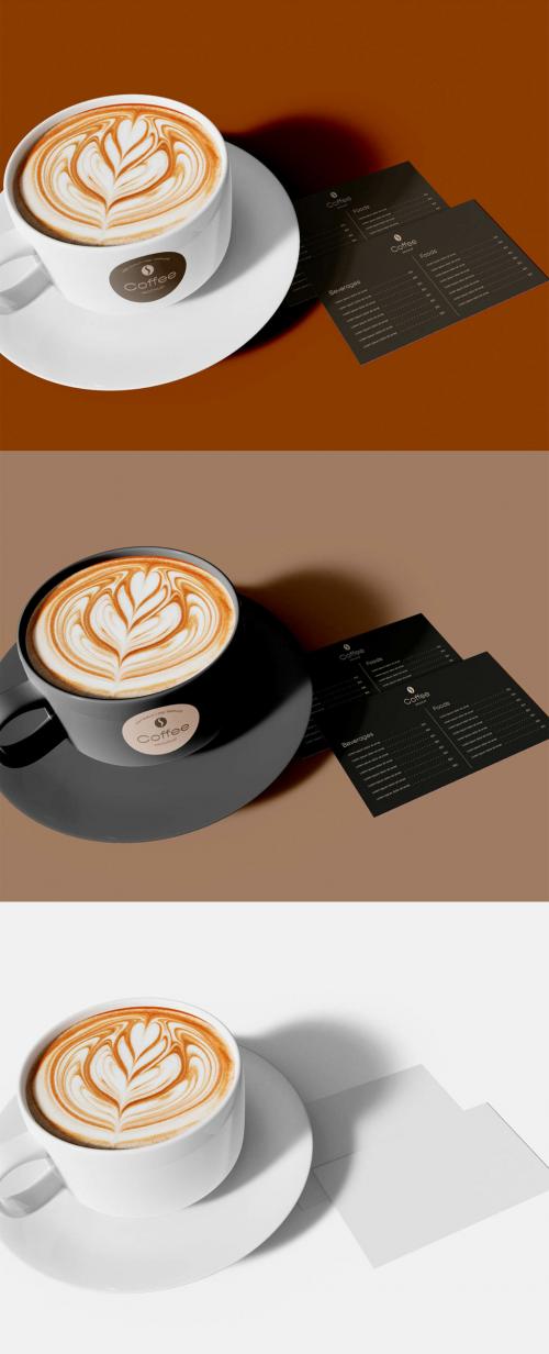 Coffee Stationery Mockup