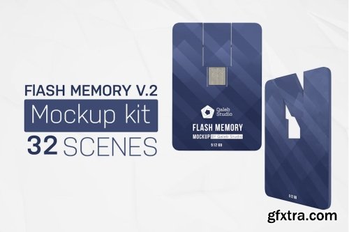 Memory Card Mockup Collections 13xPSD