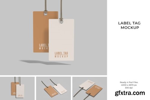 Label Mockup Collections 11xPSD