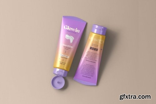 Tube Packaging Mockup Collections 14xPSD