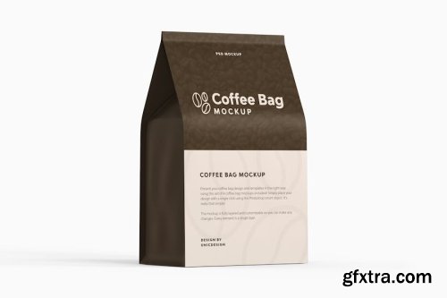 Coffee Bag Packaging Mockup Collections 15xPSD