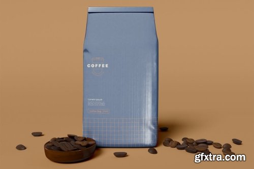 Coffee Bag Packaging Mockup Collections 15xPSD