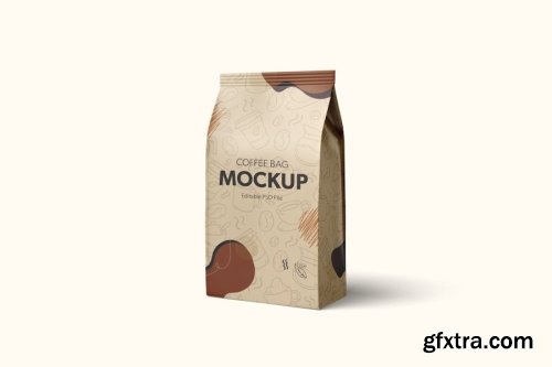 Coffee Bag Packaging Mockup Collections 15xPSD