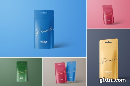 Coffee Bag Packaging Mockup Collections 15xPSD