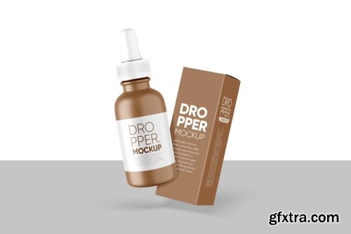 Dropper Bottles Mockup Collections 14xPSD