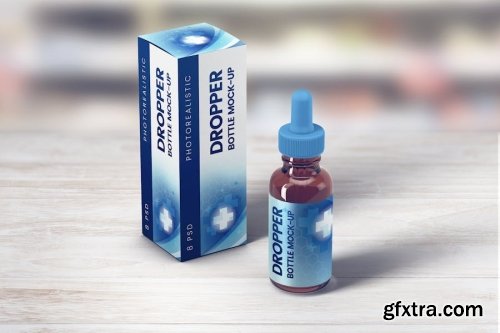 Dropper Bottles Mockup Collections 14xPSD