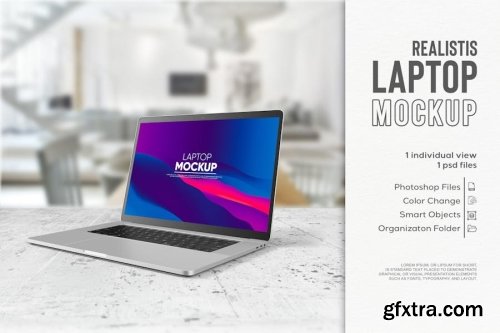 Laptop Mockup Collections 9xPSD