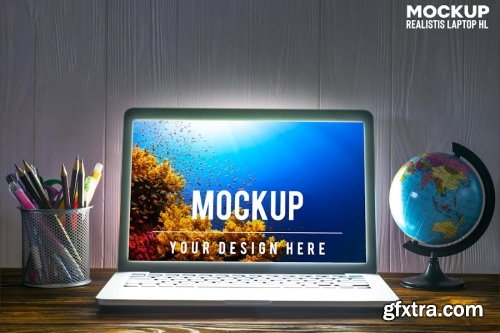 Laptop Mockup Collections 9xPSD