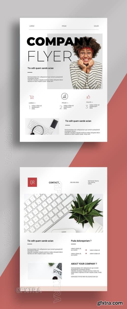 Company Flyer Template 722716505