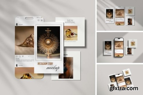 Instagram Reels Mockup Collections 9xPSD