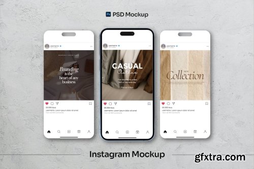 Instagram Reels Mockup Collections 9xPSD