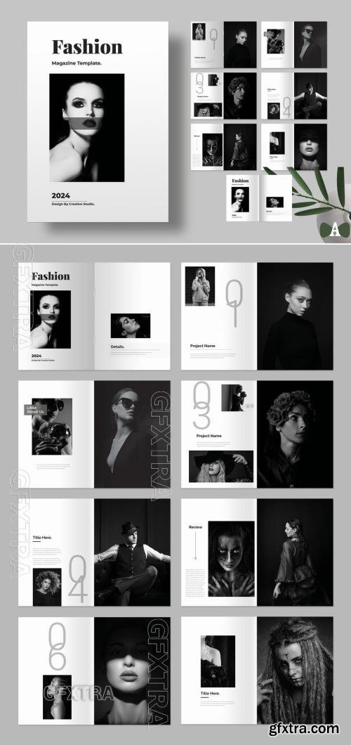 Fashion Magazine Template 722053351