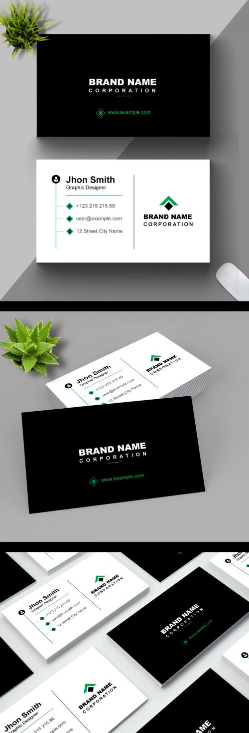 Simple Business Card Layout