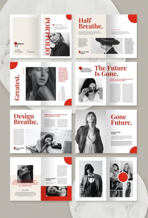 Portfolio Brochure Layout