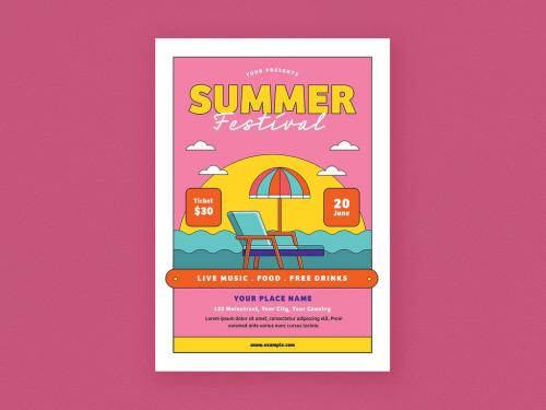 Summer Festival Flyer