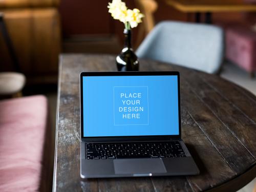 Laptop Screen Mockup Showcase