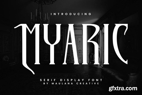 Myaric Serif Display Font 22LHUS9