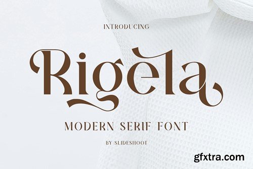 Rigela - Modern Serif Font TPWMFWA