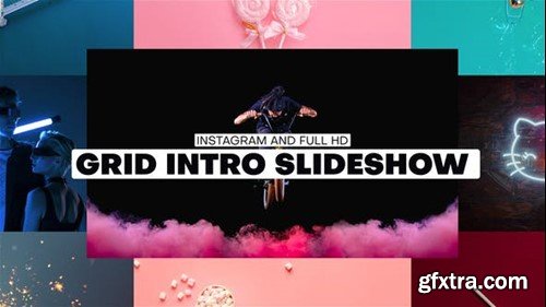 Videohive Grid Intro Slideshow 51950839