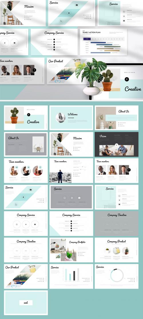 Creative Presentation Layout