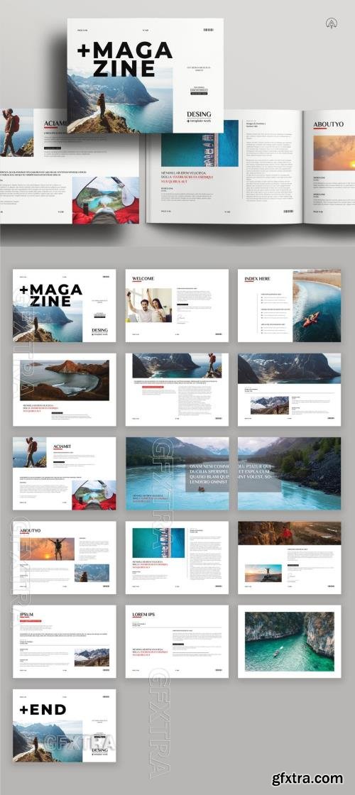 Portfolio Landcape Brochure Template 723774539