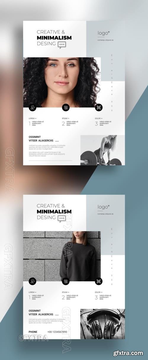 Creative Minimalisht Flyer 723774440