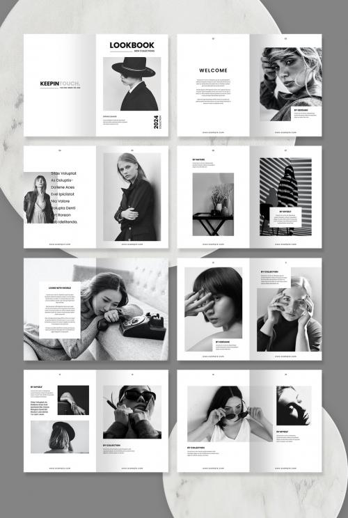 Look Book Layout