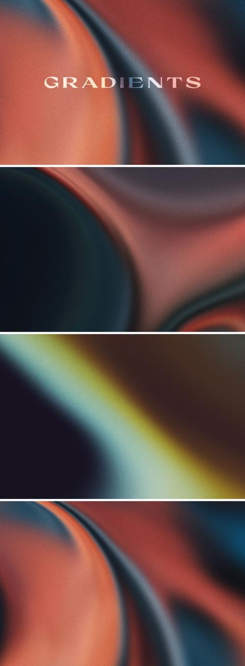 Abstract Gradient Texture Backgrounds