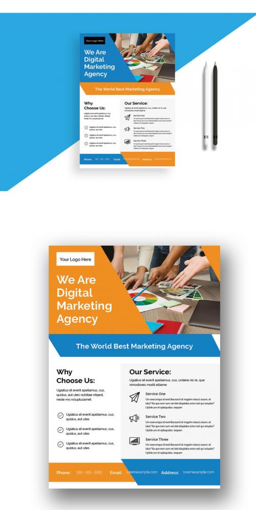 Digital Marketing Agency Flyer