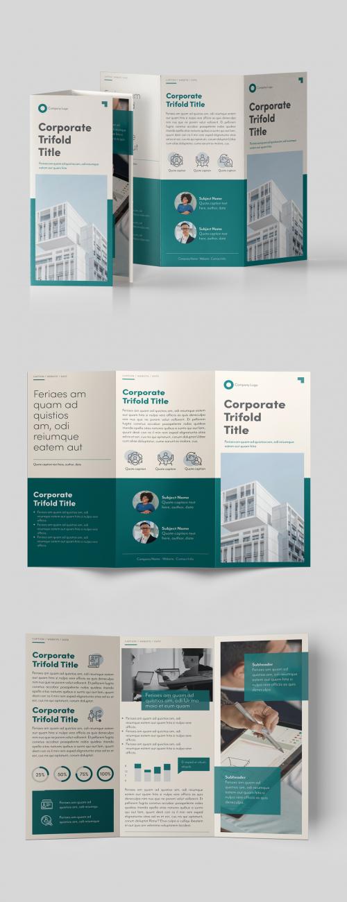 Business Overview Corporate Trifold Brochure