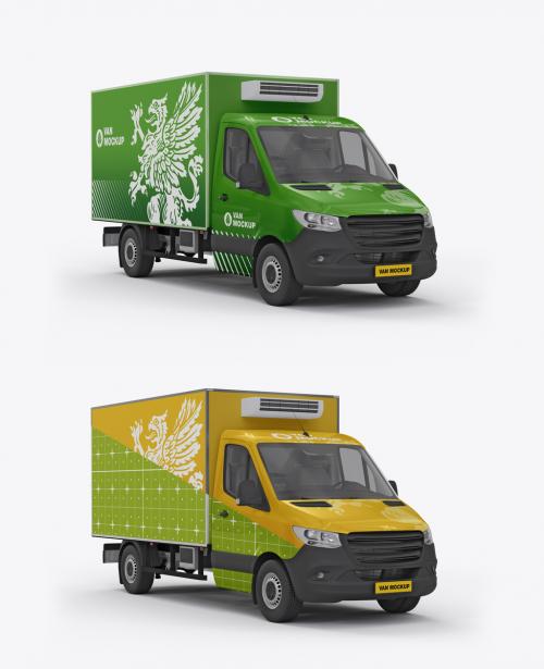 Box Truck Mockup