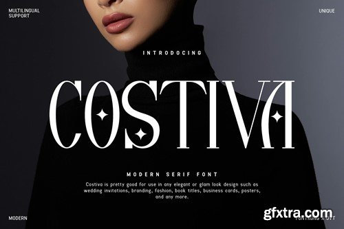 Costiva - Modern Serif Font JVU9NMJ