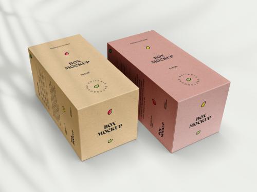 Box Packaging Mockup Design