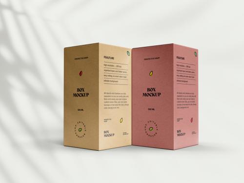 Box Packaging Mockup Design