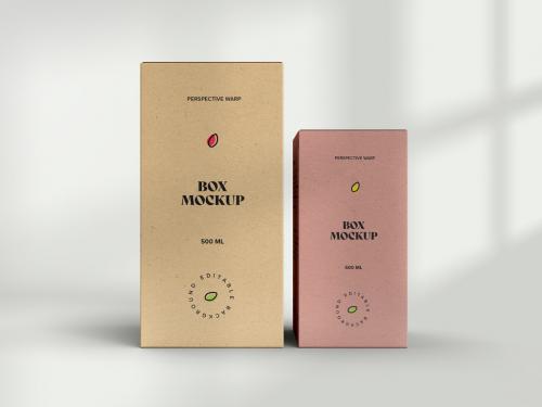 Box Packaging Mockup Design