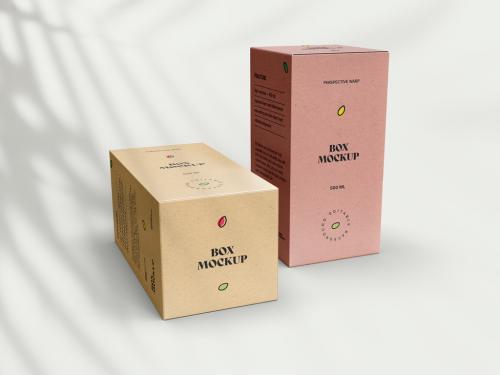 Box Packaging Mockup Design