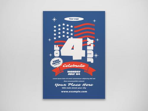 4 of July Celebration Flyer