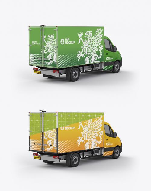 Box Truck Mockup