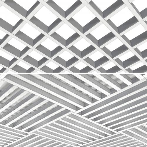 Collection of slatted ceilings Grilyato