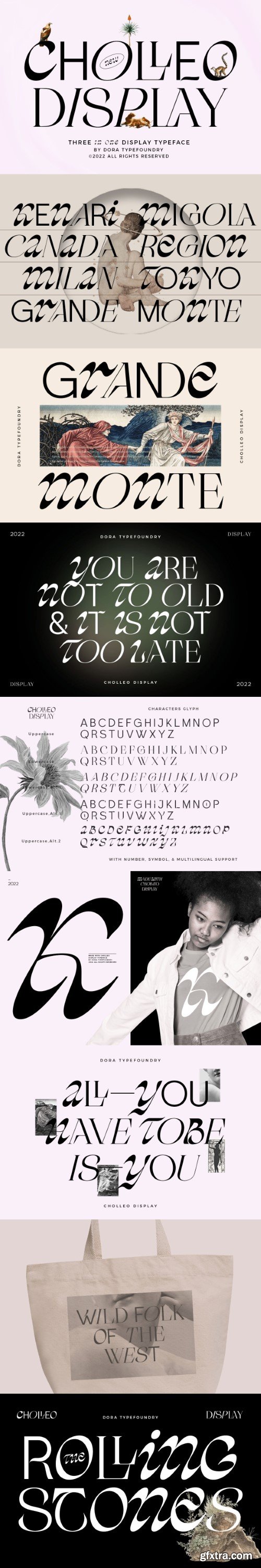 Cholleo Display Font