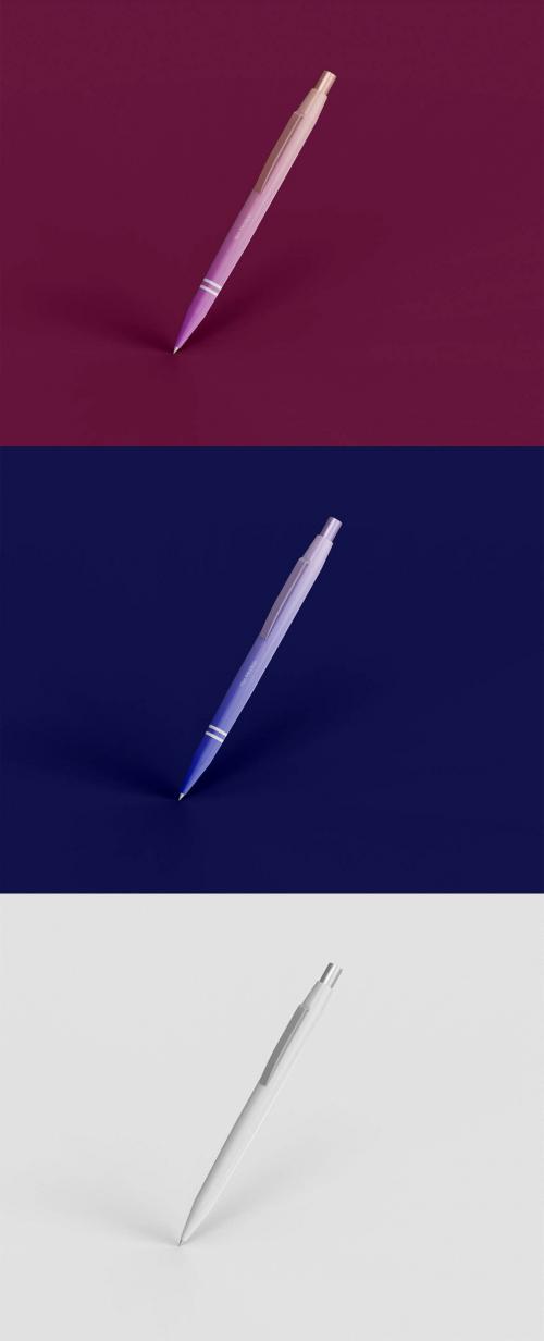 Isolated Pen Mockup