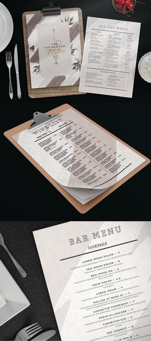 Menu Layout