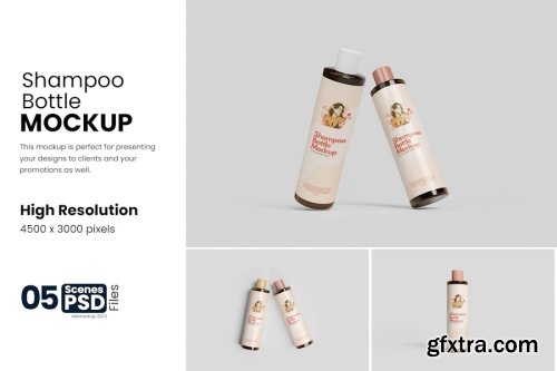 Plastic Bottle Mockup Collections 12xPSD