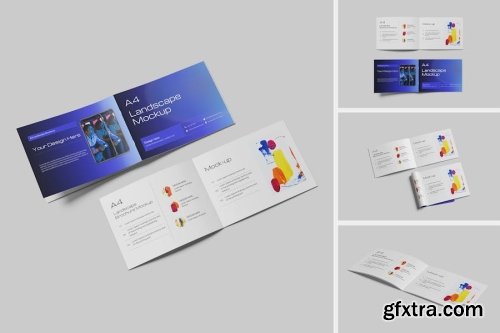 Horizontal Book Mockup Collections 14xPSD