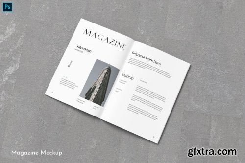 A4 Magazine Mockup Collections 14xPSD