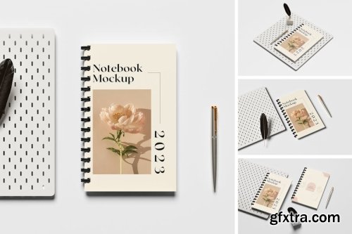Notebook Mockup Collections 14xPSD