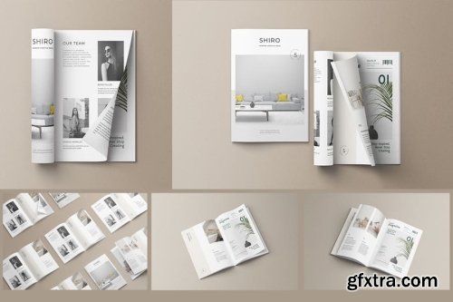 Magazine Mockup Collections 14xPSD