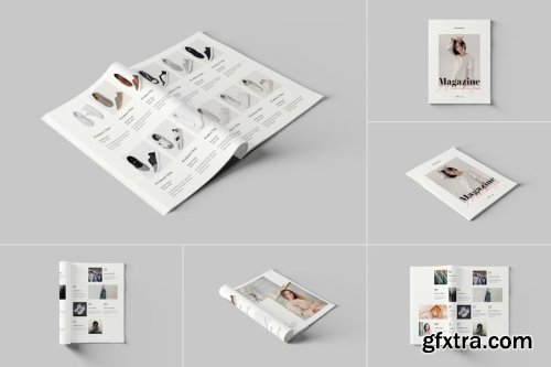 Magazine Mockup Collections 14xPSD