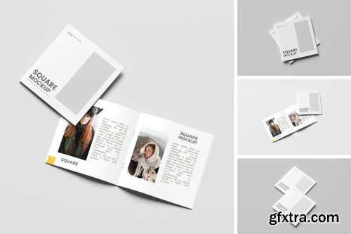 Magazine Mockup Collections 14xPSD