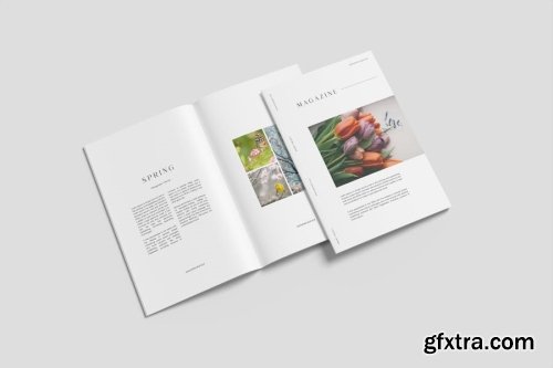 Magazine Mockup Collections 14xPSD